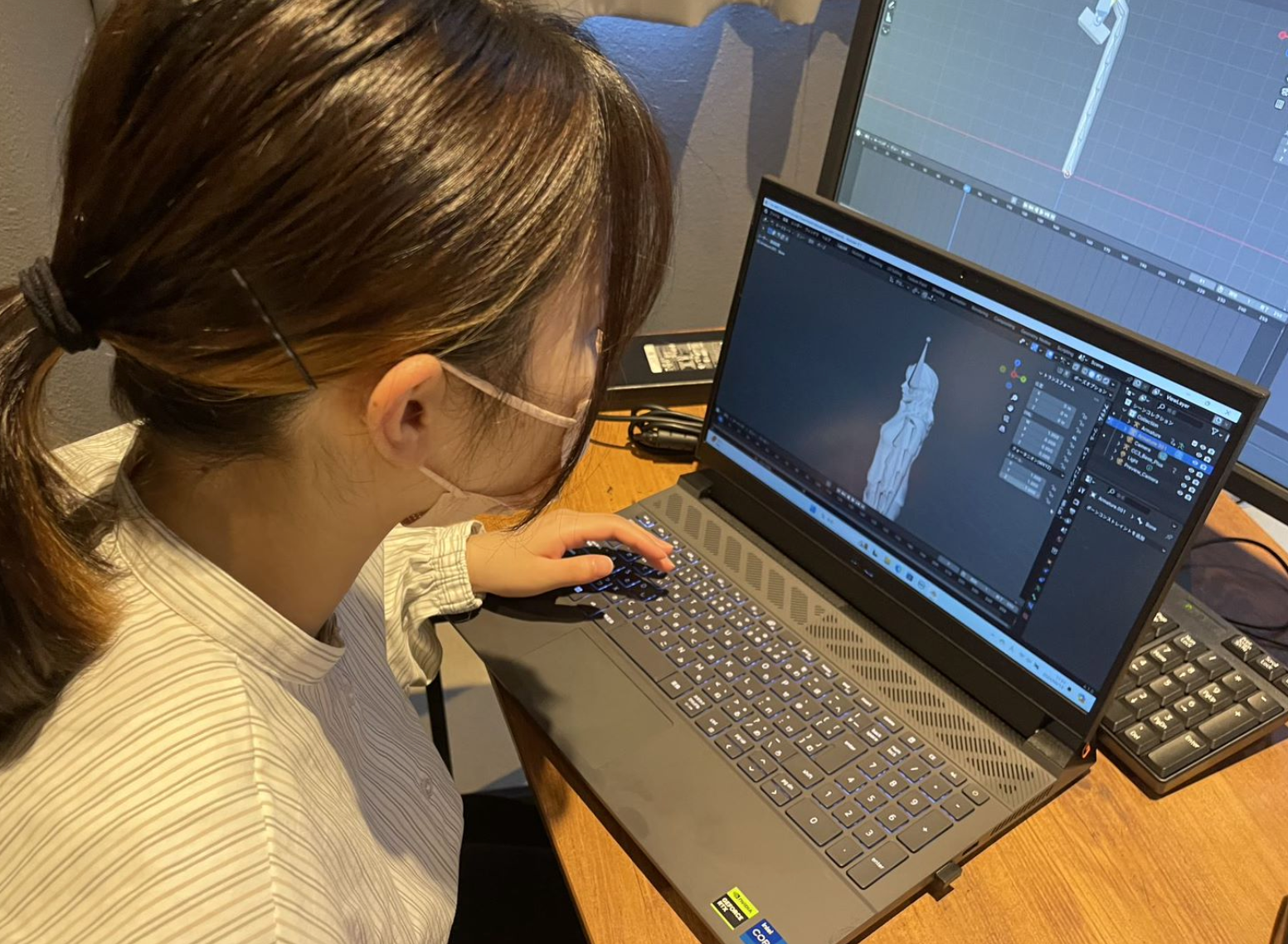 アニメーションの様子