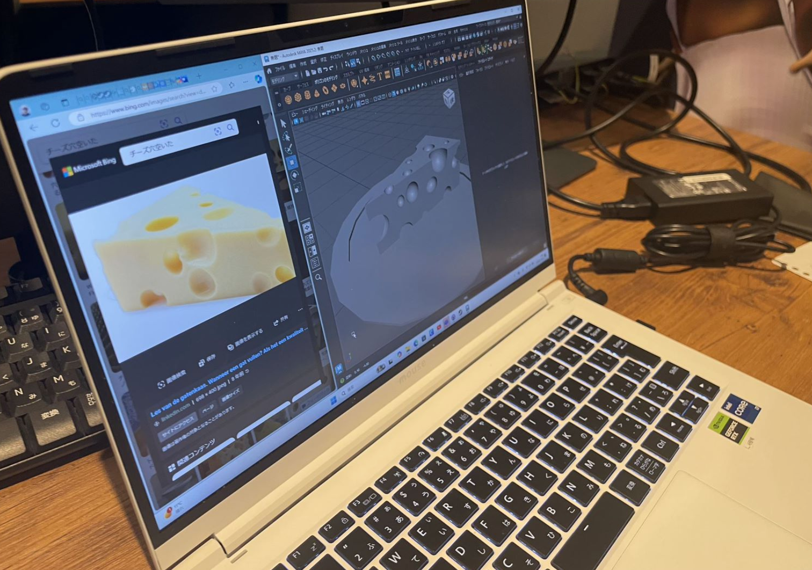 3Dスキャンの様子