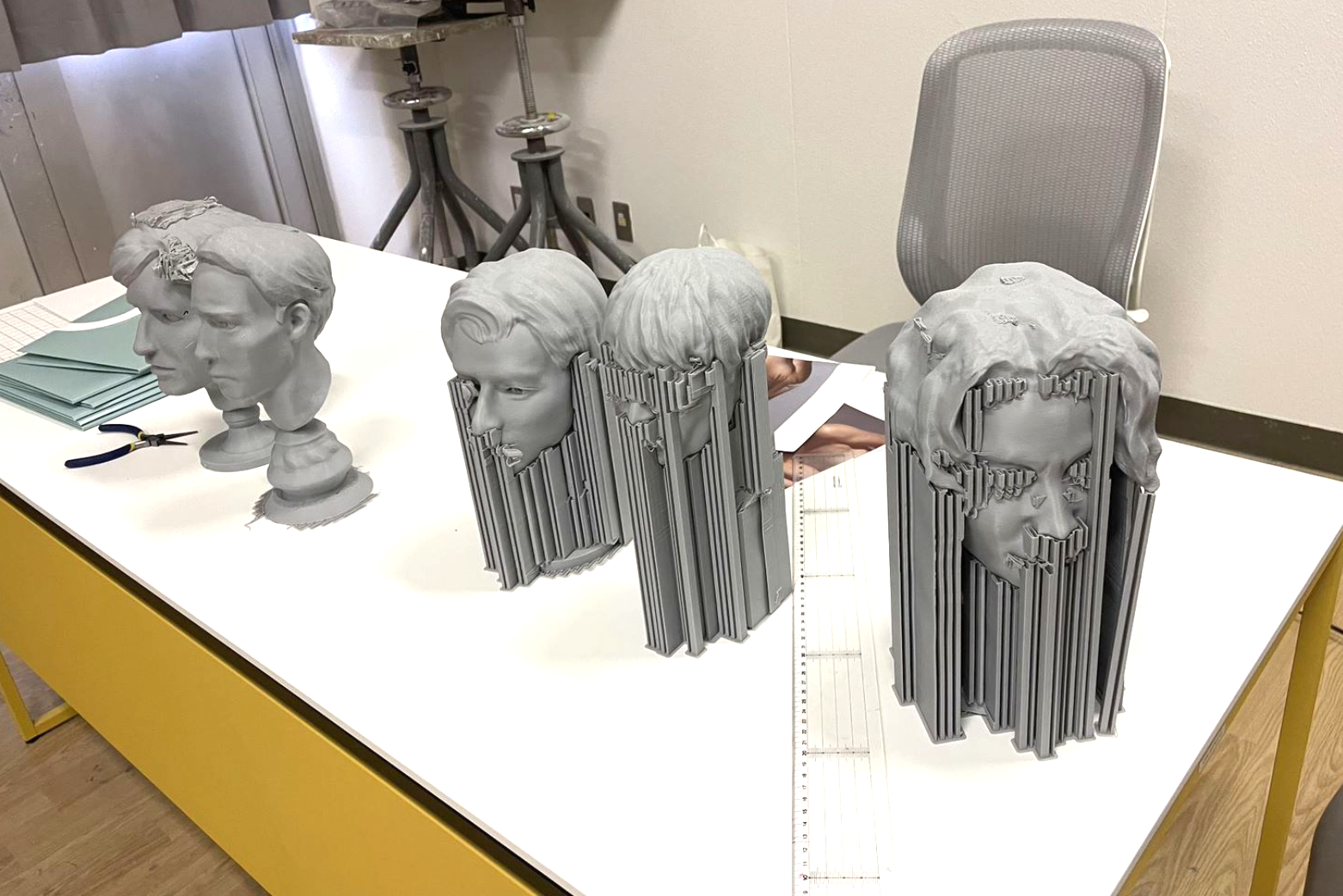 3Dプリント用のスキャンデータ